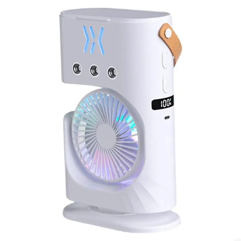 

2025 Новый настольный вентилятор USB вентилятор открытый вентилятор Перезаряжаемый увлажняющий вентилятор охлаждающий вентилятор