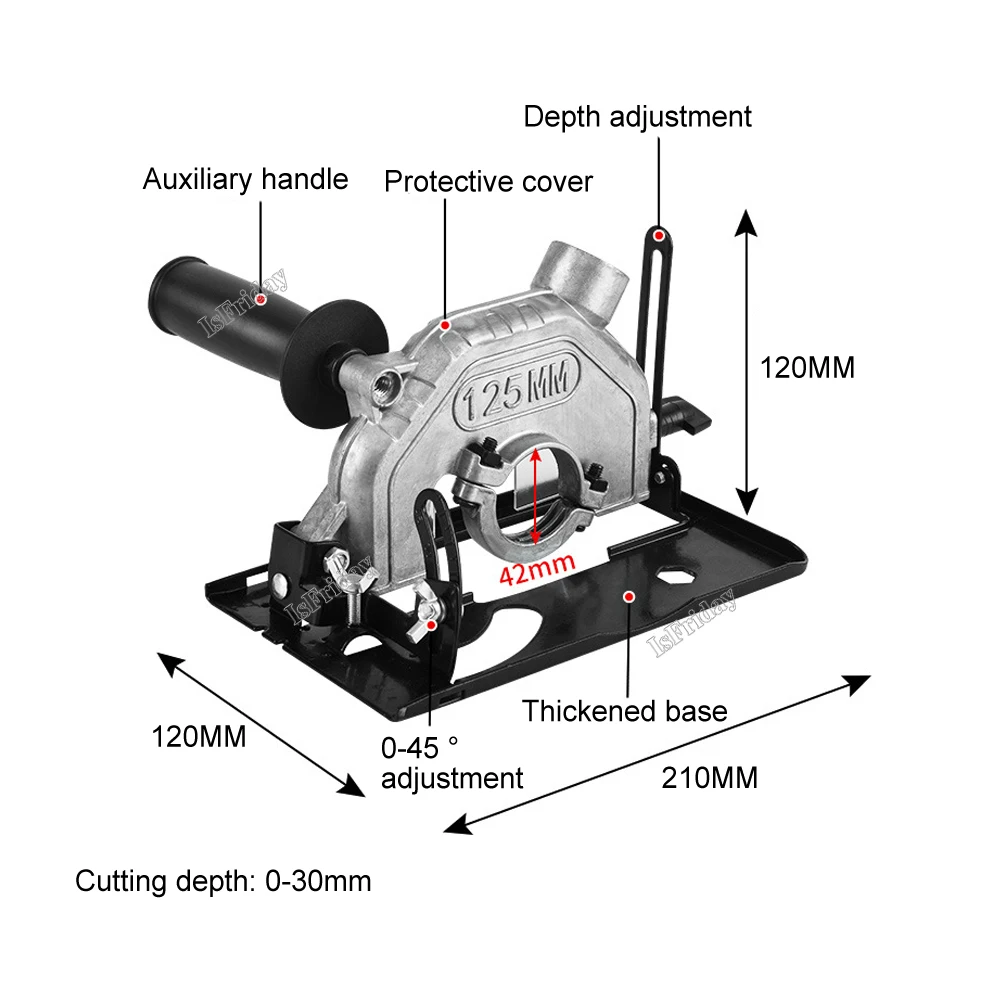 Hand Angle Grinder Converter Refit Electric Chain Saw Circular Saw Bracket Base Woodworking Tool Angle Grinder Universal Bracket