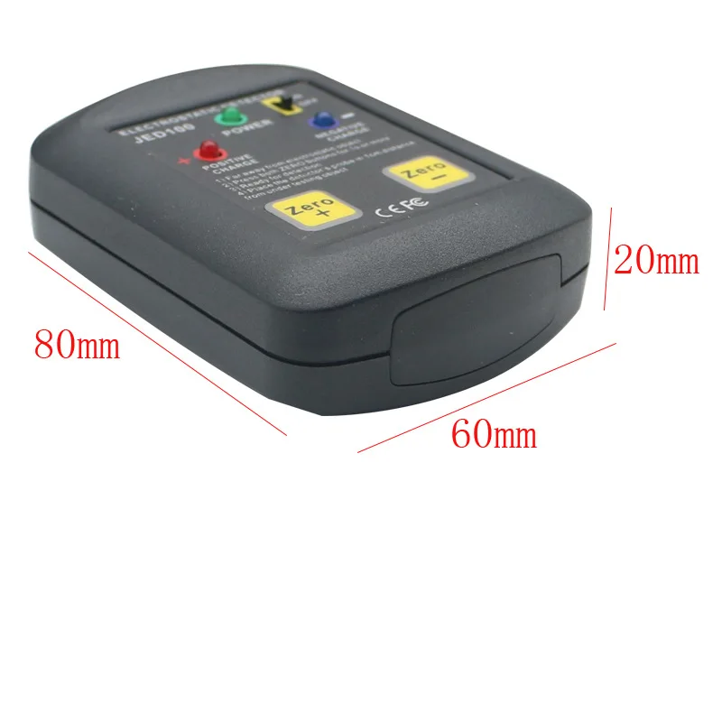 Portable Electrostatic Detector Static Electricity on The Surface Electrostatic Analyzer Non-contact Electrostatic Meter JED100