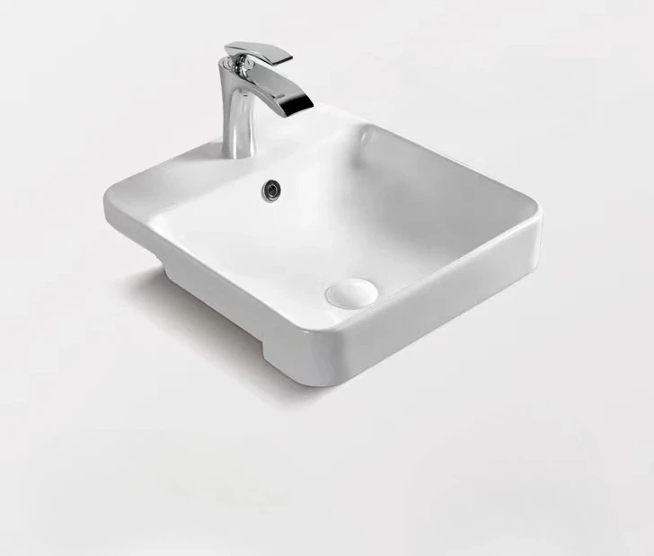 حوض غسيل منزلي جديد بيضاوي الشكل تحت العداد مقاس 24 بوصة #2