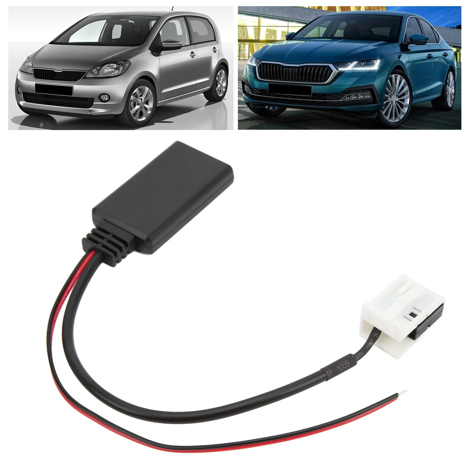 

Адаптер Bluetooth AUX для автомагнитолы, замена аудиокабеля для RCD310 RCD510 RNS510, Bluetooth-аудиокабель AUX