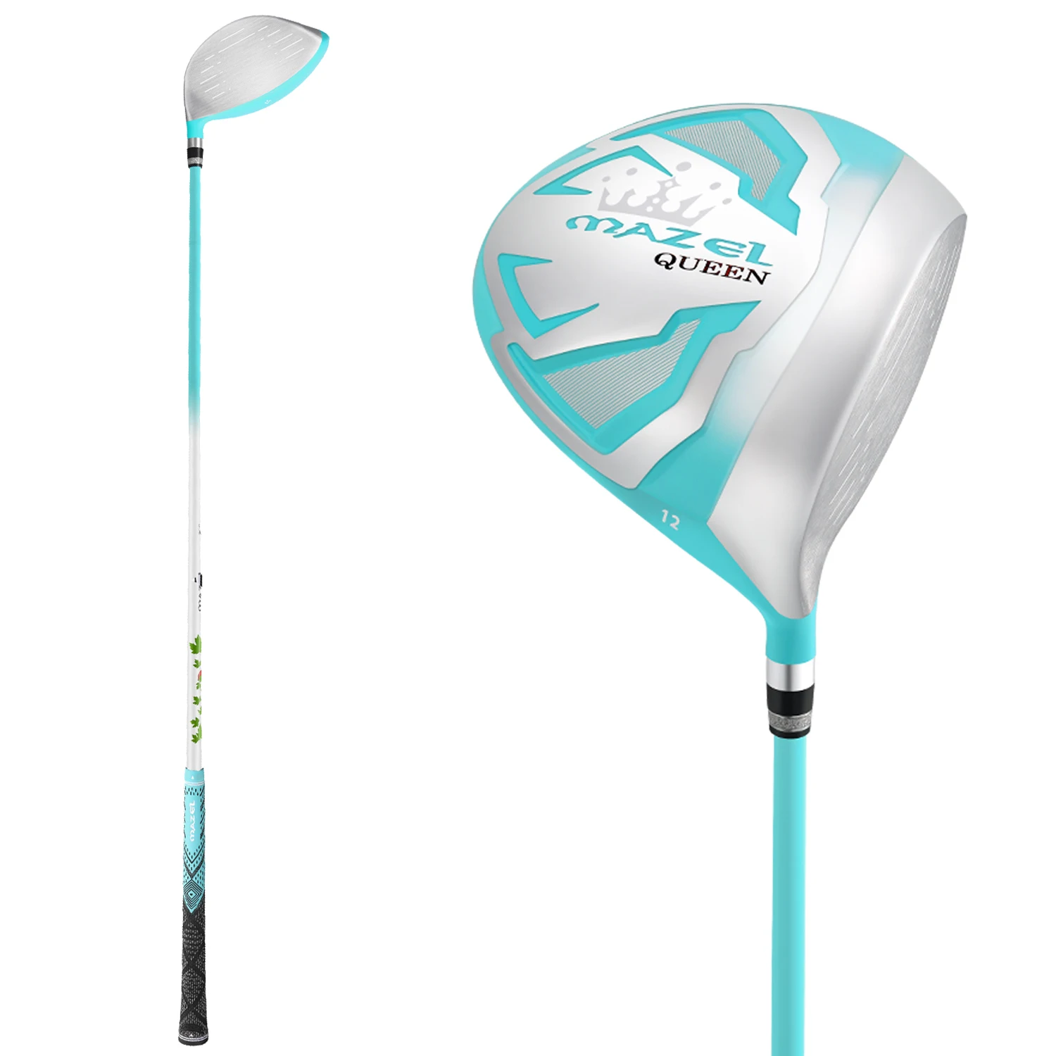 

STLF MAZEL Women's Complete Golf Clubs Set (Blue), Graphite, Right Hand, Ladies Flex Graphite Shafts Golf Club