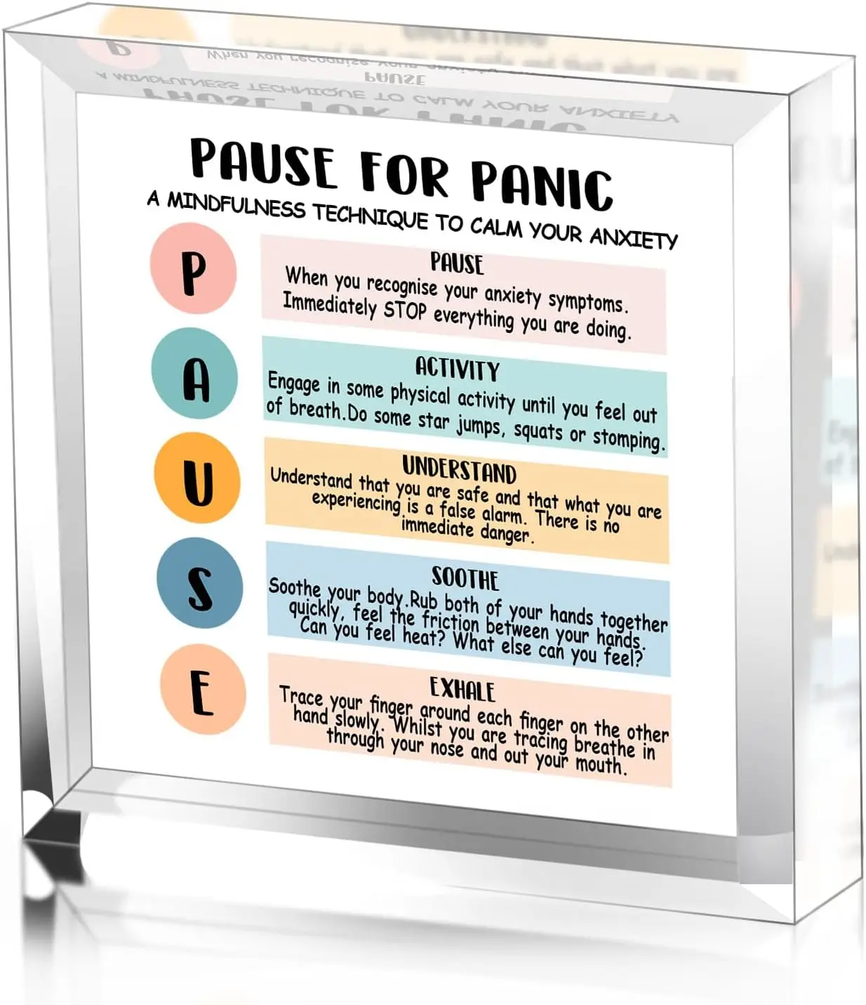 Décor de signe positif pour la thérapie, bureau, école, bureau de conseil, décor de bureau pour les thérapeutes, cadeaux de sensibilisation à la santé mentale