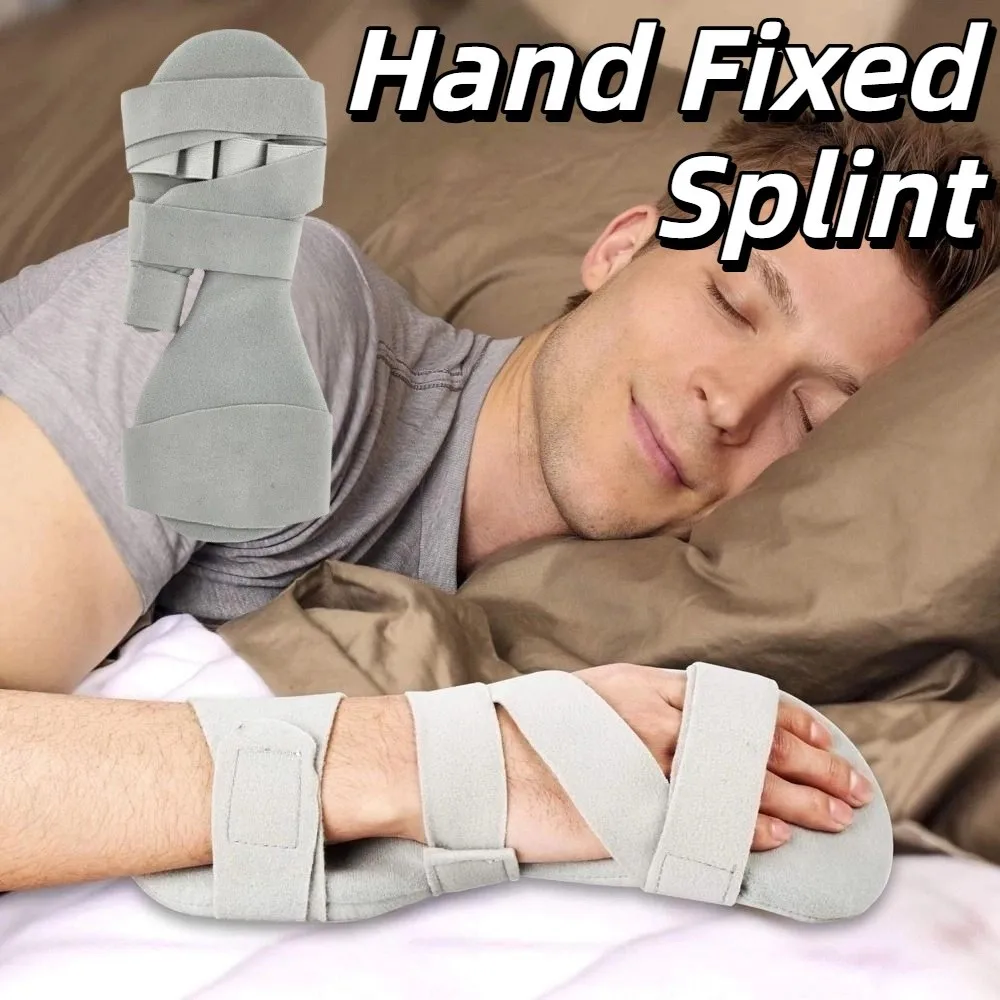 Supporto per tutore per mano traspirante Regolazione multilivello Vestibilità comoda Stecca fissa per mano Poggiapolsi Tutore per polso leggero