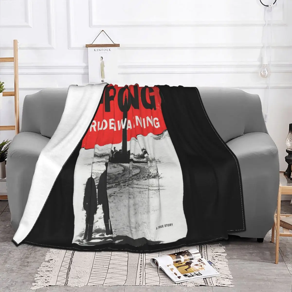 Prong Rude Awakening White Fear Factory Nailbomb Fudge Tunnel Cartoon Character New Design Natural Throw Blanket