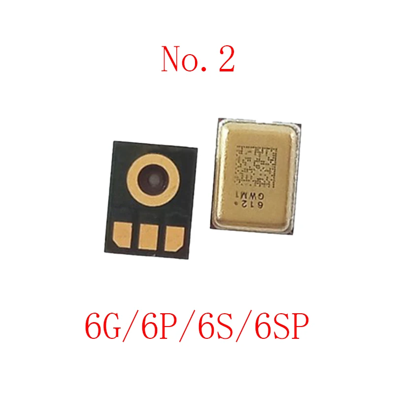 10pcs Inner MIC Speaker For IPhone 13 12 11 Pro Max Mini XS XR X 8 Plus 7 6S 6P 6 5S Ipad 3 4 5 9.7 12.9 Microphone Transmitter
