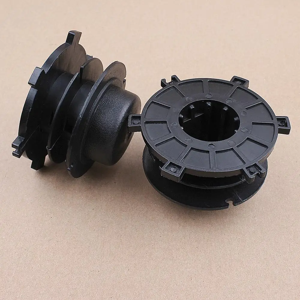 2pcs BumpTrimmer Head Spool For Stihl FS40 FS44 FS55 FS80 FS110 FS120 FS130 FS200 FS250 Autocut 25-2 Weed