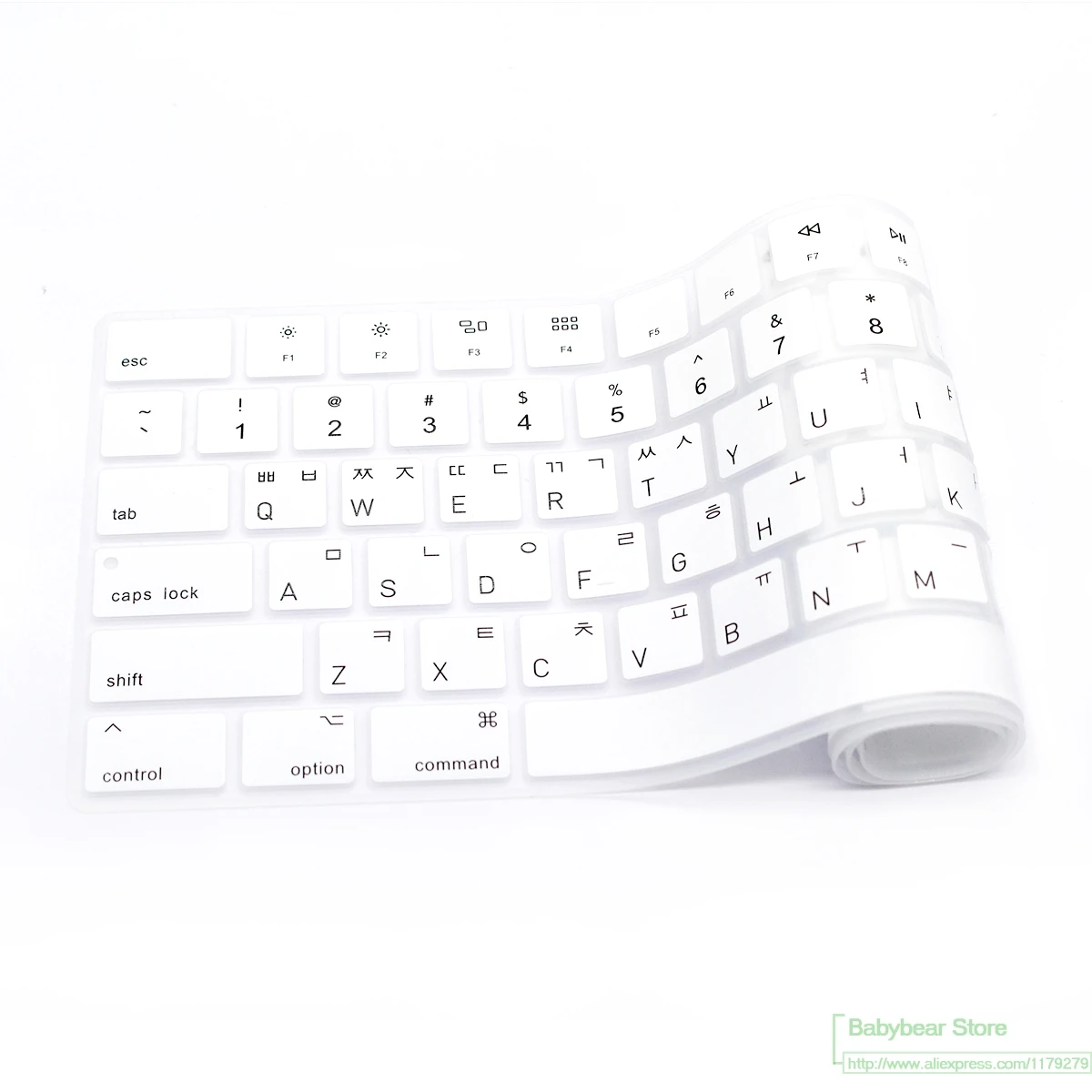 Korean language for Apple Magic Keyboard with Numeric Keypad Desktop US Layout A 1843 A1843 Keyboard Cover Skin