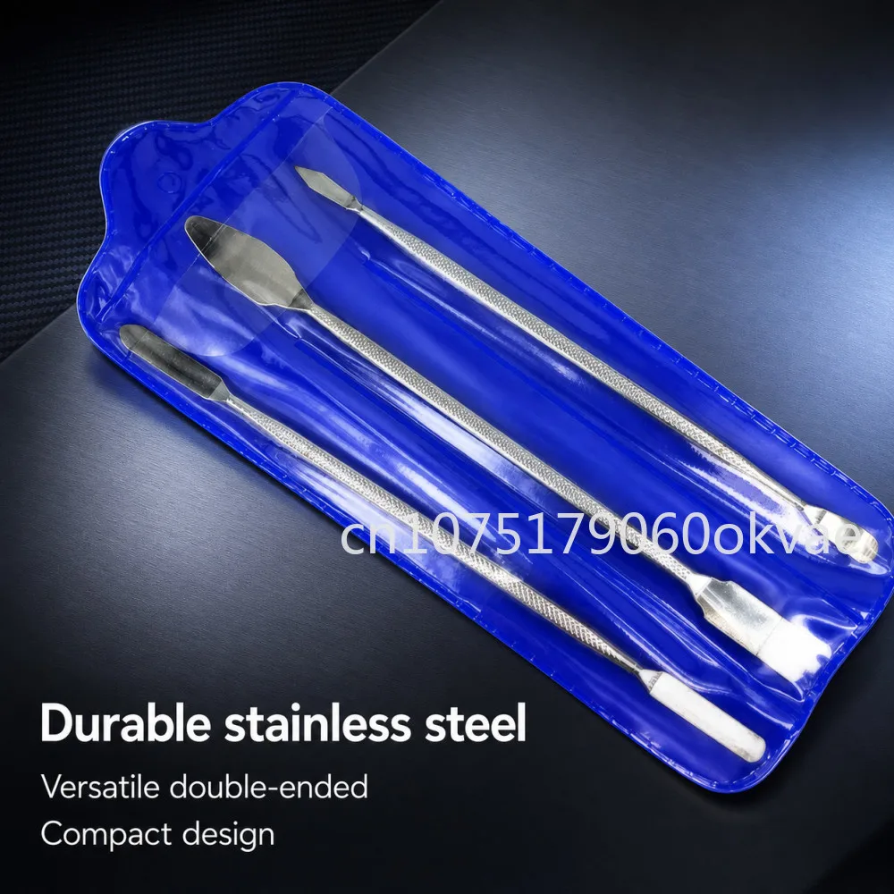 Professional 3-in-1 Metal Pry Bar Tool Set for Electronics Repair Opening Phone Case Laptop Shell Disassembly