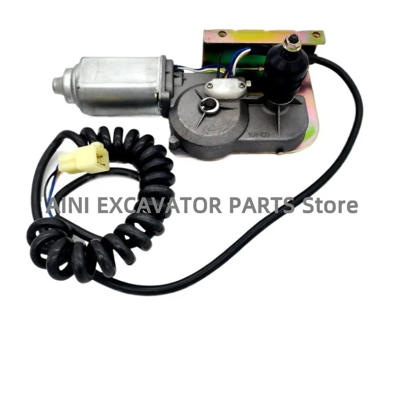 Doosan Daewoo DH/DX55 60 80-7 R60-7 Wiper Motor, Motor Wiper Assembly, Excavator Parts