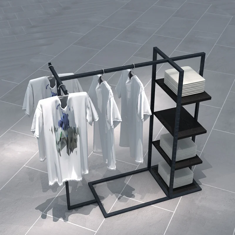 [Customized]Retail clothes shop display rack,display rack clothes shop