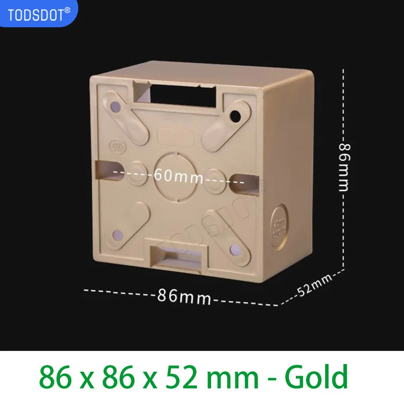 スイッチソケットボックス 4色86タイプ35 | 40 | 50 mm、プレミアム