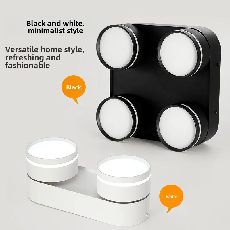 Full spectrum led surface mounted downlight square