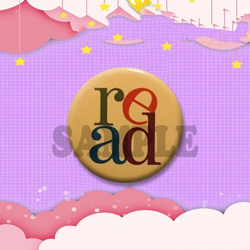 Niedliche Lisa Girl Interrupted Emaille-Pins mit lustigem Spruch „Out of My Mind“, handgefertigte Snap-in-Broschen für Kleidung, Taschen und Accessoires – Detail 13