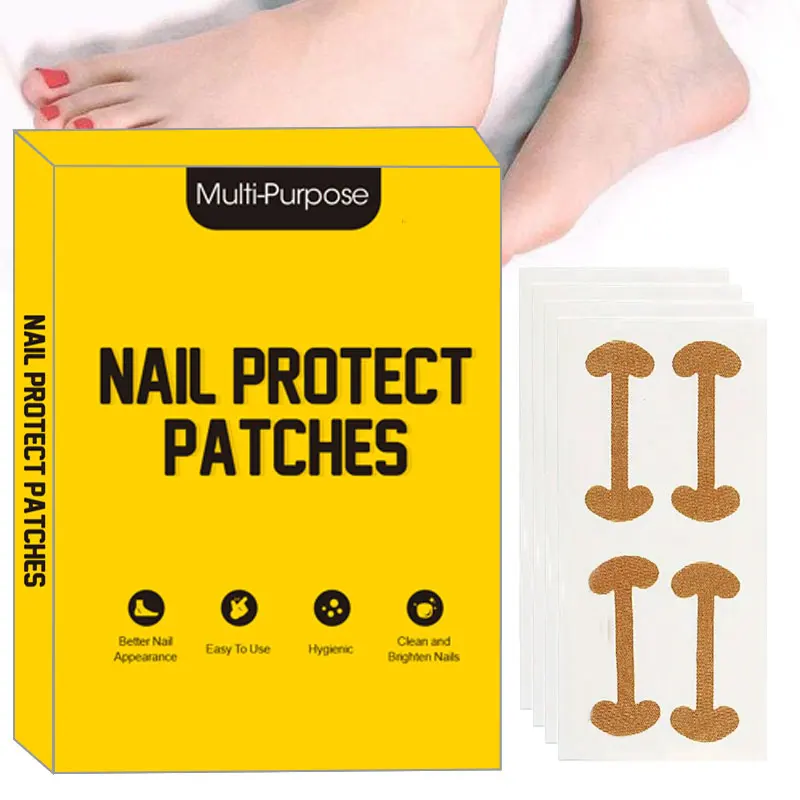 40-100PCS สีน้ําตาลแพทช์เล็บเท้าสติกเกอร์,สติกเกอร์เล็บสําหรับเล็บสําหรับเล็บเท้าสติกเกอร์เล็บ, professional Pedicure ชุดเครื่องมือ