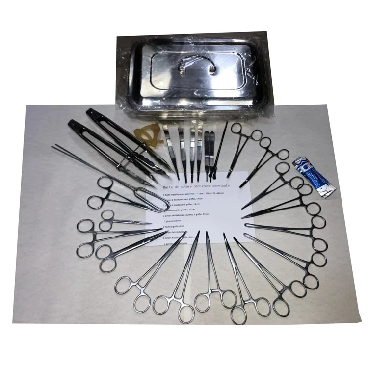 Hospital Complete Set the Basis Surgical Instruments Package Tools Surgery Kit