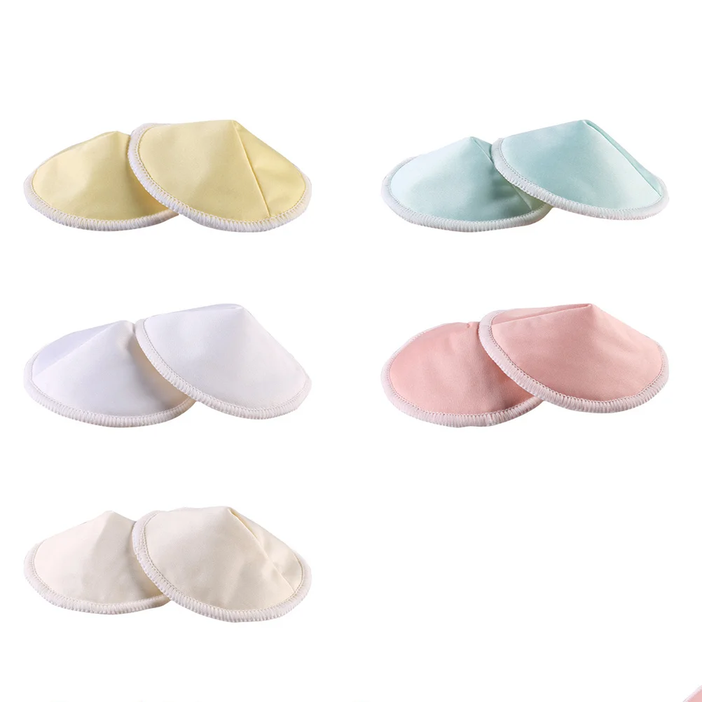 14 قطعة 3 طبقات وعاء على شكل مكافحة تسرب منصات التمريض قابل للغسل تنفس منصات الرضاعة الطبيعية للنساء الحوامل