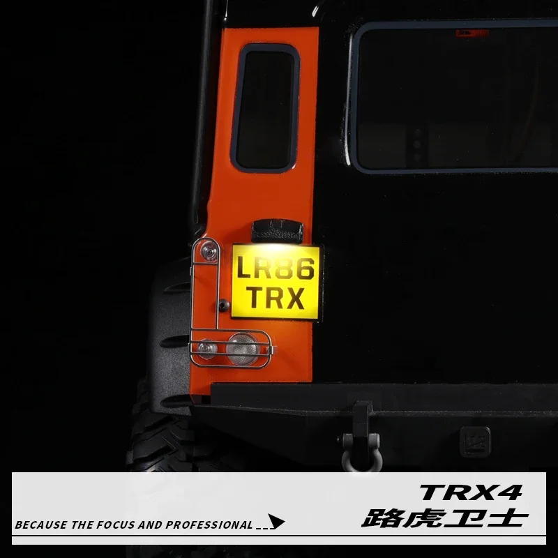 TRX4 Replica Illuminazione targa posteriore per 1/10 RC Crawler TRX4 Land Rover Defender Wrangler 90046 KM2 Parti di aggiornamento