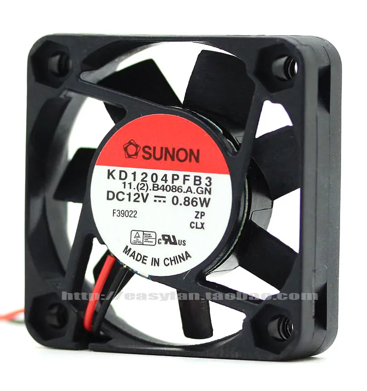 

Совершенно новый охлаждающий вентилятор SUNON KD1204PFB3 4 см 4010 12 В 0,86 Вт
