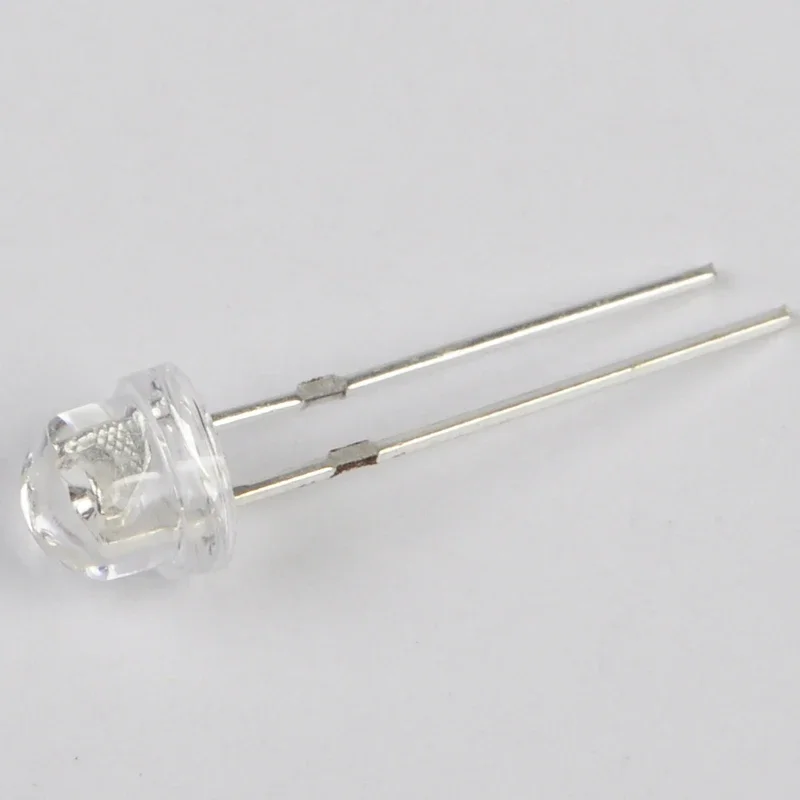 LED Bright Light Lamp Emitting Diode, 70 Piece, DC 3V-6V, 5 Mm, White