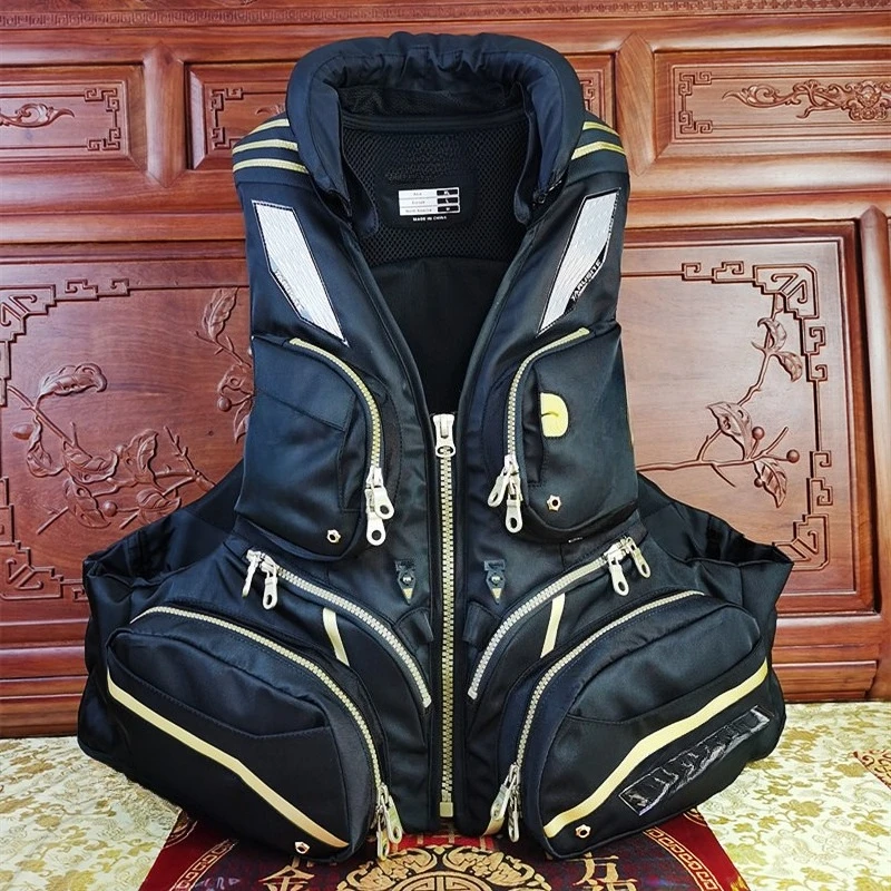 

Light luxury sea fishing life jacket, removable fishing adult life jacket, rock fishing vest