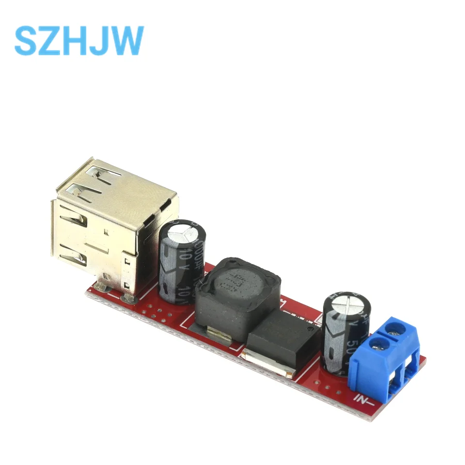 LM2596 DC-DC Step-down Converter Module DC 6V-40V To 5V 3A Double USB Charge Dual USB