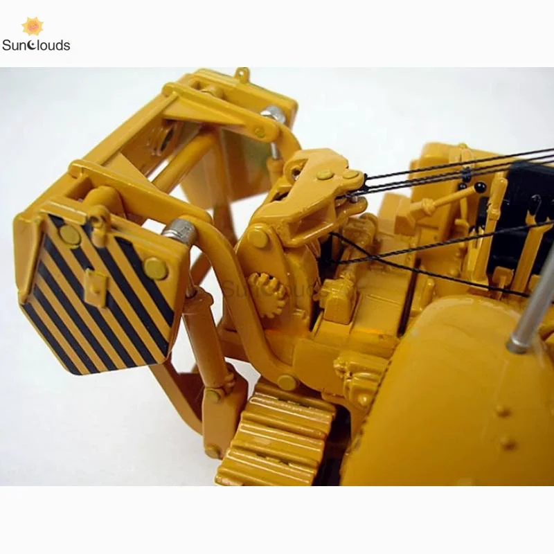 For CATERPILLAR E572C 55210 Alloy Historic Pipe Laying Hoisting Machine 1:50 Scale Die Cast Model Toy Car & Collection Gift