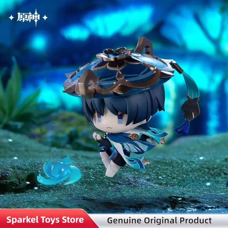 Genshin Impact Sumeru Battlefield Gracefulness Blind Box Tighnari Alhaitham Cute Statue Anime Figure Ornament Collect Toys Gift