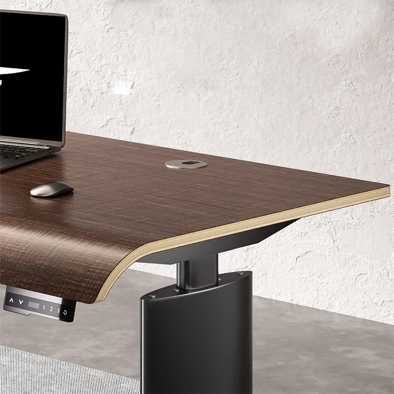 Adjustable Height Standing Computer Desks Pc Office Console Coffee Table Notebook Reading Ergonomic Bureau Library Furniture