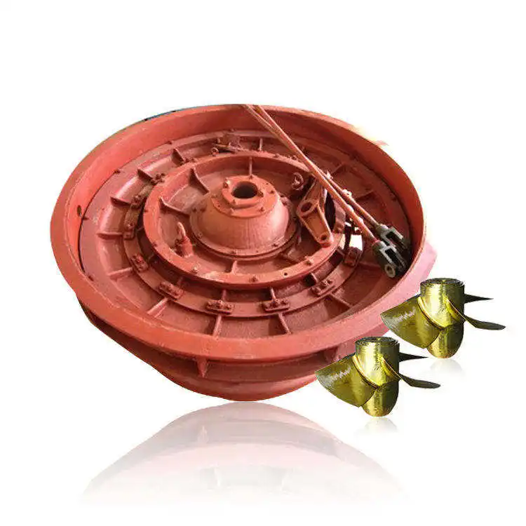 100 kW horizontales Schwungrad für Wasserturbine