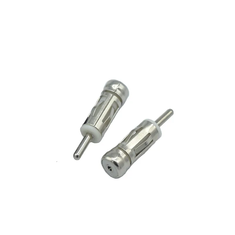 2 Pcs Suitable For Car Antenna Adapter Din Head Fm Car Stereo Radio Gps Antenna Modification Plug