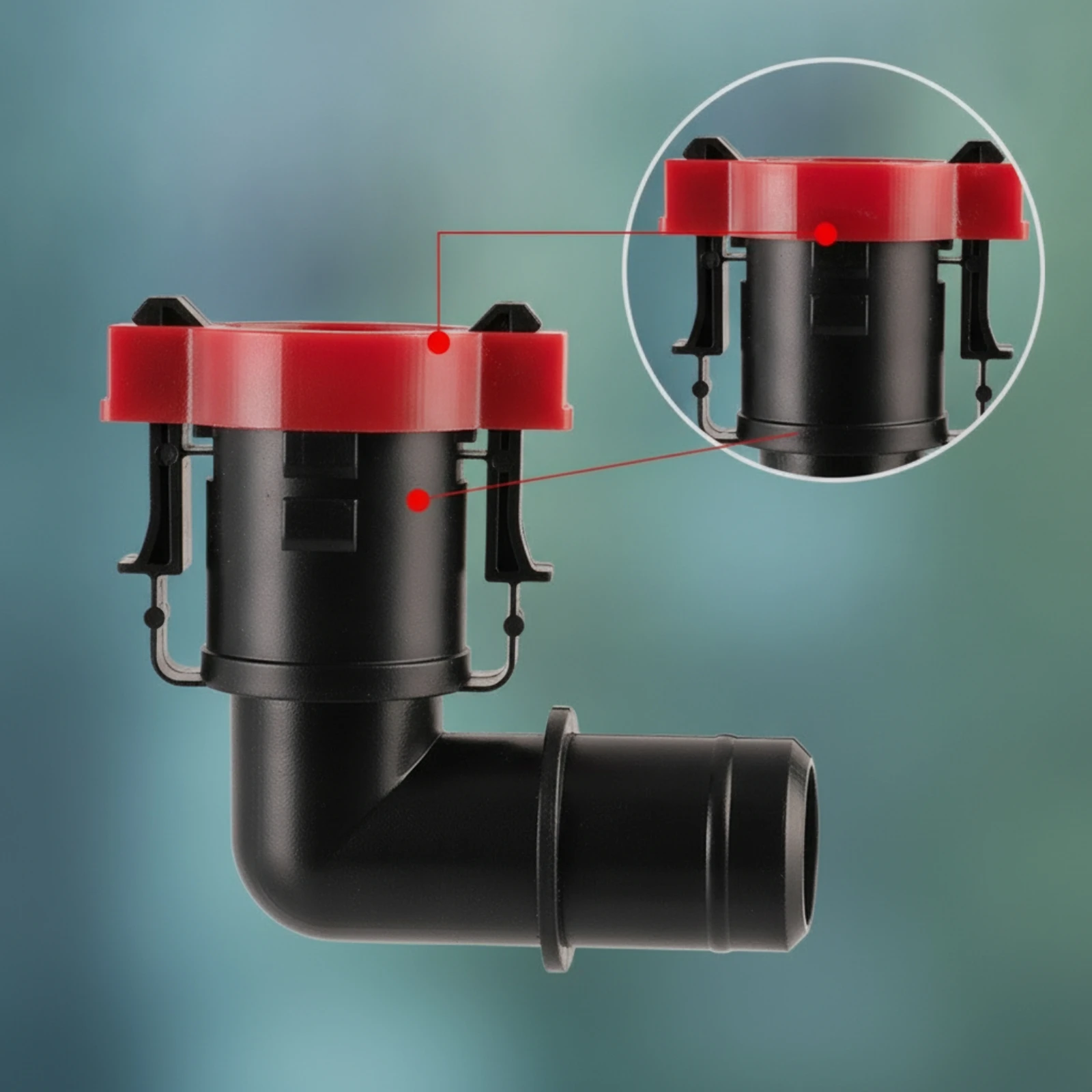 Adaptateur à connexion rapide avec collier de serrage, raccord de tuyau à connexion rapide standard 3/4 pouce, raccordement anti-fuite, durable