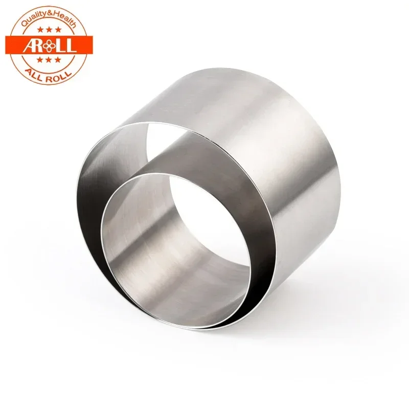 2 2.5 3 inch Small Mini Stainless Steel Circle Mousse Ring Mold Mould5 6 8cm Bakeware Baking Round Cake Mousse Mold Ring Pastry