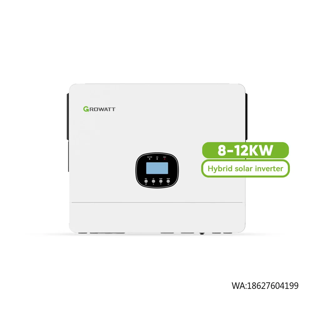 

SPE 8-12KW Single Phase Single Three Phase Split 60Hz MPPT Controller Sine Wave Growatt 10KW Offgrid Hybrid Solar Inverter