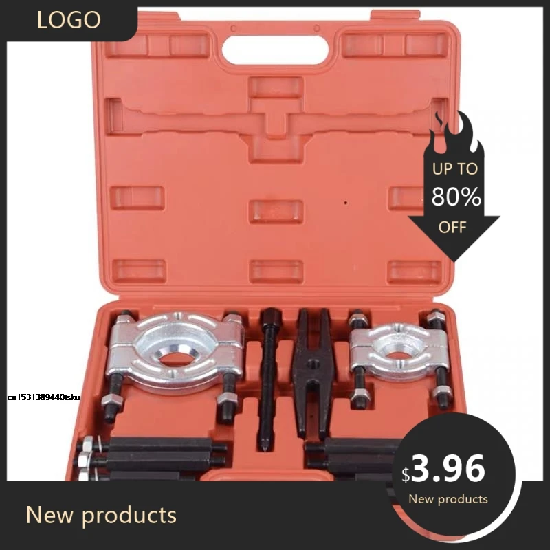 

8480 Useful Car Bearing Separator Puller Set Bearing Removal Tool Set 12pcs Bar-Type Splitter Gear Puller Fly Whe