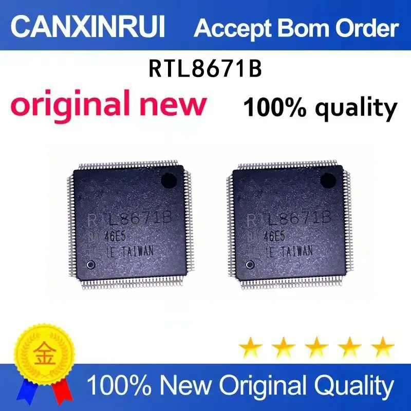

（5-100 pieces）New stock RTL8671B QFP