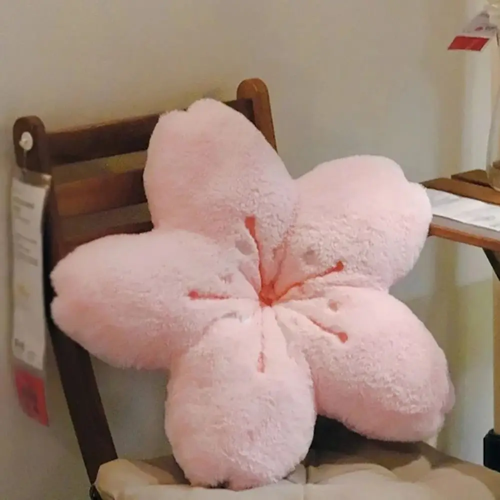 

Cute 45 cm/17.7 Inches Cherry Blossom Pillow Kawaii Soft Floor Seat Pink Tatami Cushion Living Room