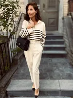 MUJER Women Pants Pencil High waist Trousers Office Wear Pants for Women Autumn Cropped Pants outfits Women's Formal Pants - Image 2