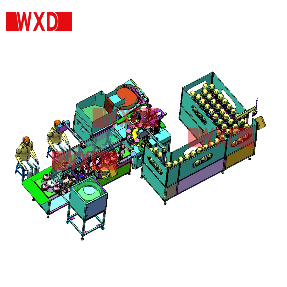 Macchina per la produzione di lampade di vendita calda Macchina per la produzione di lampadine a LED completamente automatica Produzione di lampadine E27