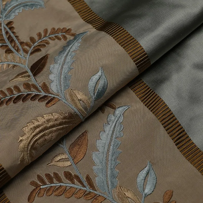 Embroidered jacquard double fabric silk real traditional pattern Chinese cheongsam clothing 4