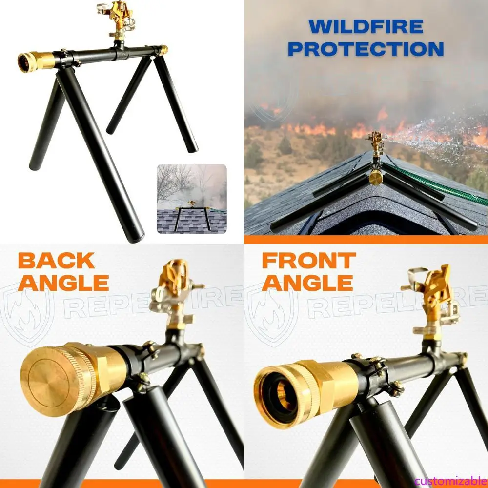 

Защитные дома от Wildfires: разбрызгиватели на крыше для защиты от Embers, Sparks и Heat