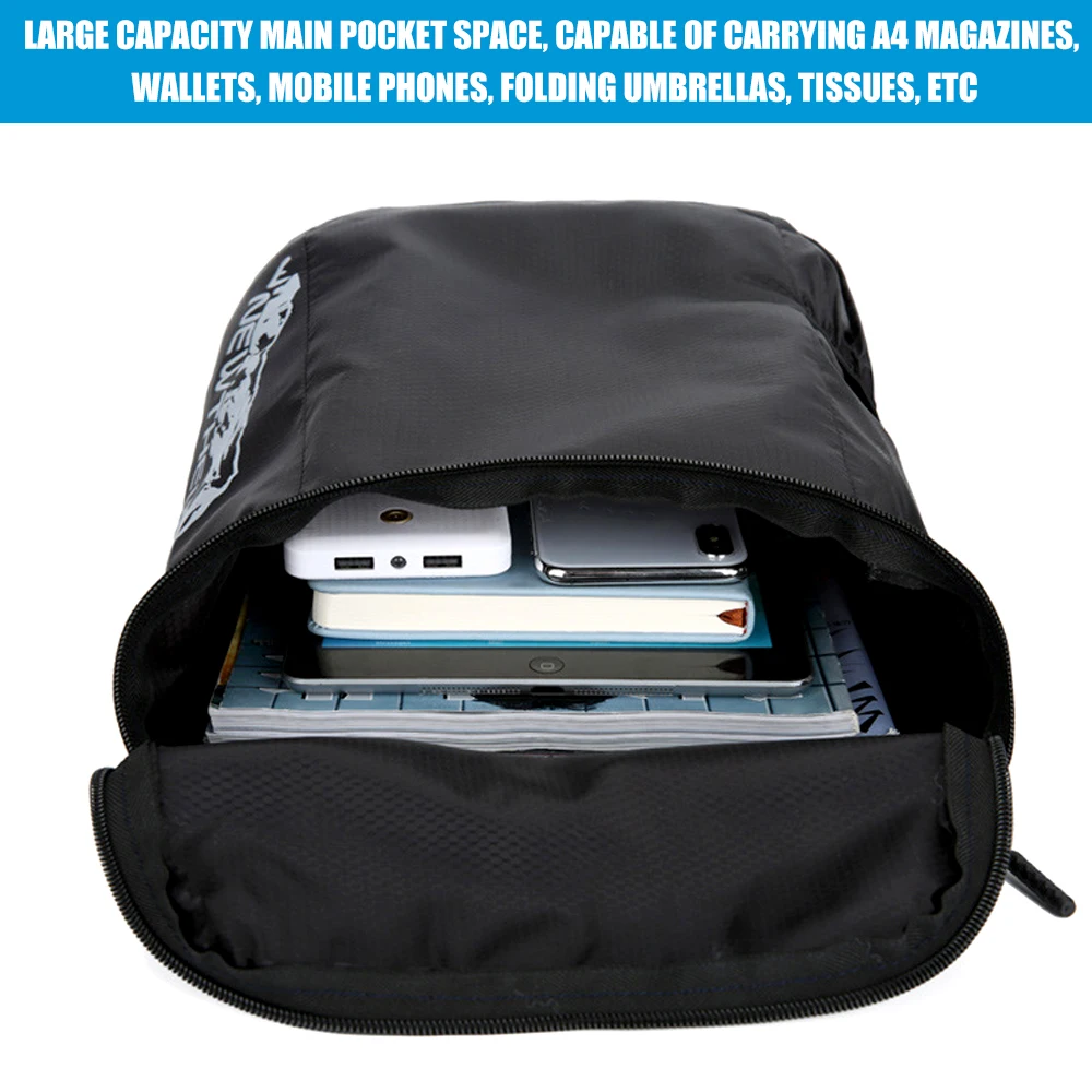 1PCS Lightweight Packable Backpack - Foldable Backpack Small Daypack Hiking Backpack Water-Resistant Day Bag for Travel