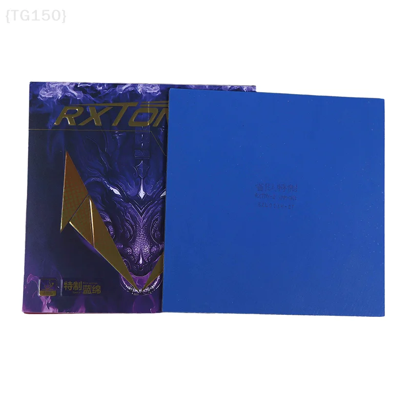 

High-Spin Table Tennis Rubber, Sticky Pimpled Surface with High Density Sponge for Enhanced Control