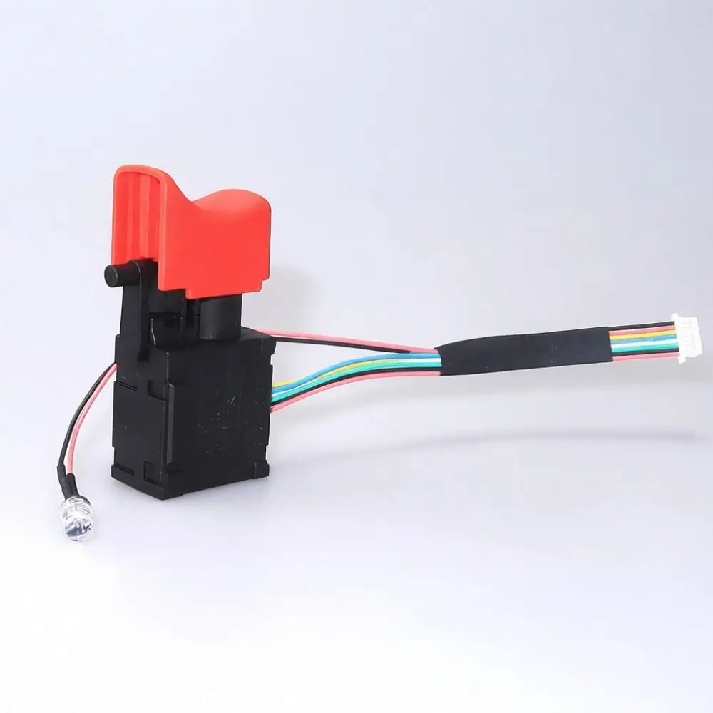 Electric Wrench Circuit Board Replacement For Brushless Motor Speed Control Module With Led Light 8 Pin 9 Pin Red
