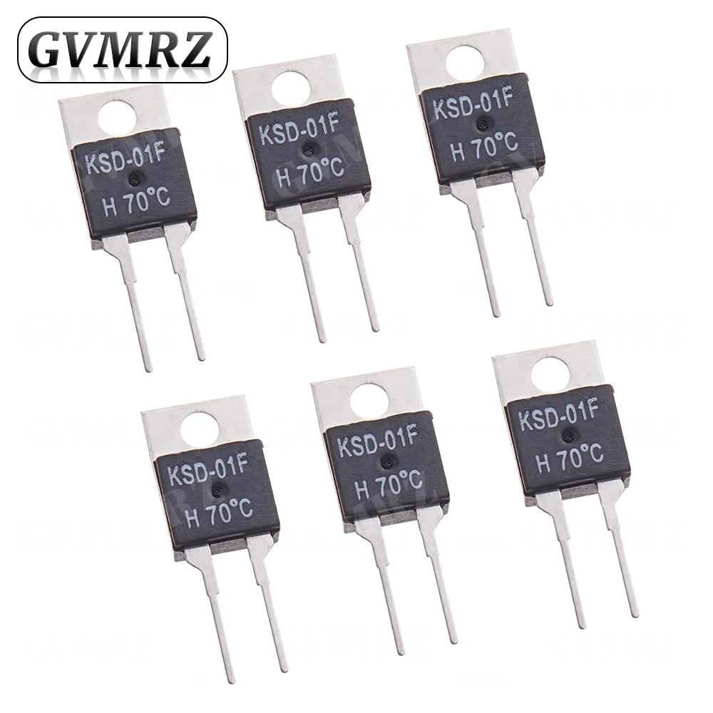 KSD-01F JUC-31F 40 50 60 70 80 90 100 DegC NC Normalmente Fechado NO Normalmente Aberto 1.5A Interruptor Térmico Sensor de Temperatura Termostato