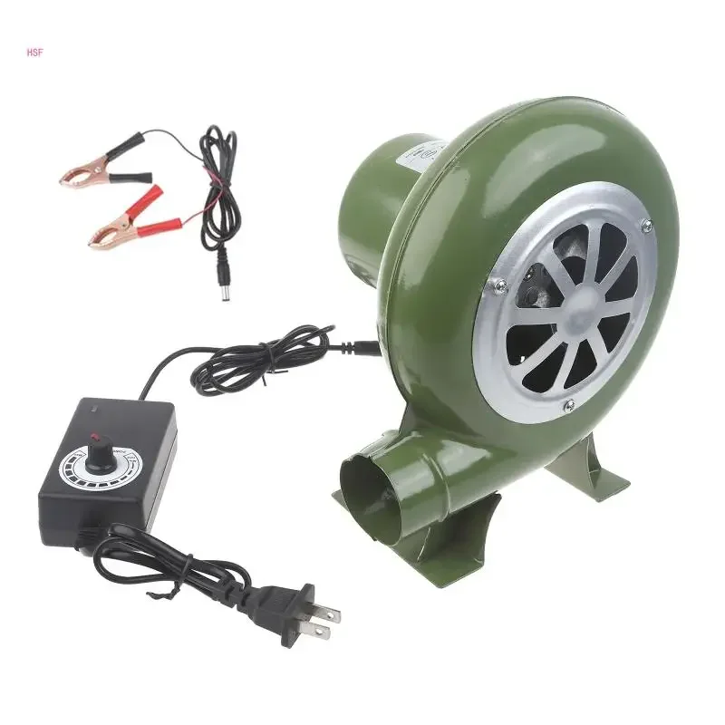 

DC12V Fan BBQ Air Blower 2900R Adjust Speed Camping Grill Fan 100v 220v