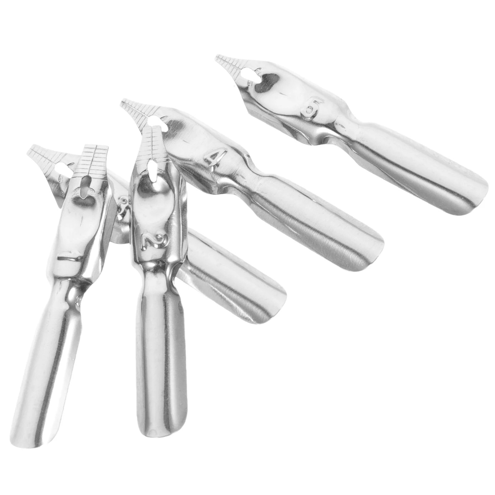 

5 шт., наконечники для перьевой ручки, сменные наконечники для перьевой ручки, стальные наконечники, плавное письмо, прочный для практики и подписи