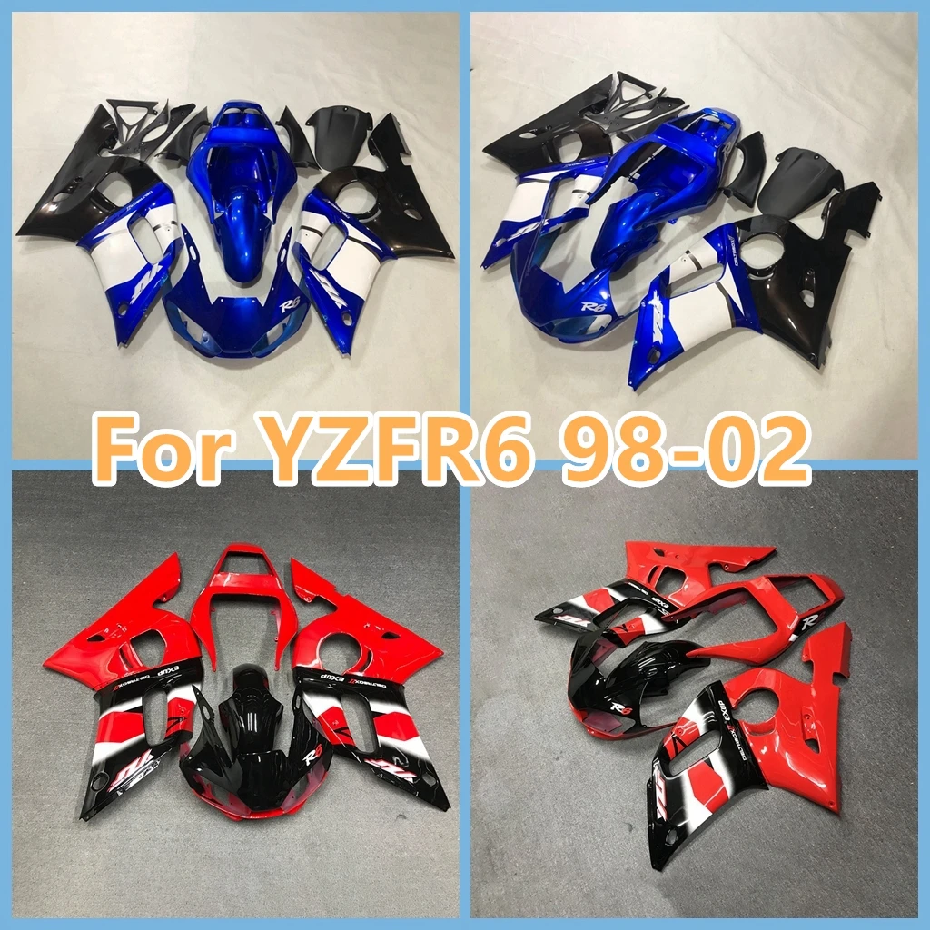 

Лучший уникальный комплект обтекателей для Yamaha YZF R6 1998 1999 2000 2001 2002, обтекатели мотоцикла, кузов ABS R 6 98 99 00 01 02