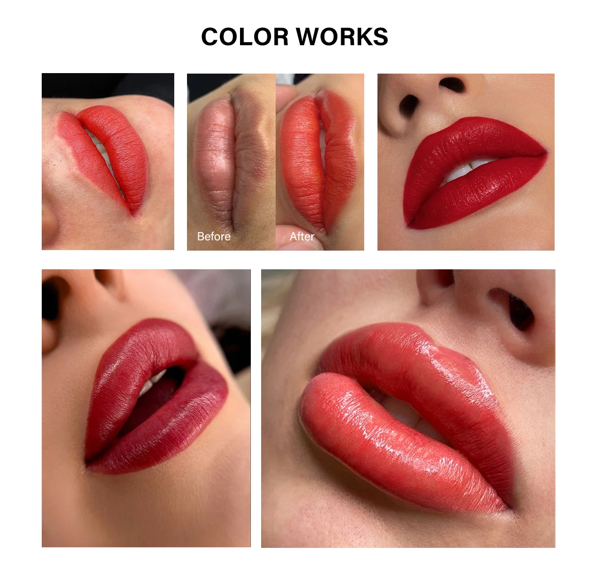 FAMISOO Best selling 5ml Lip Ink Permanent Makeup Pigments Eyebrows Henna Semi Permanent Microblading Latest Tattoo Paint Ink