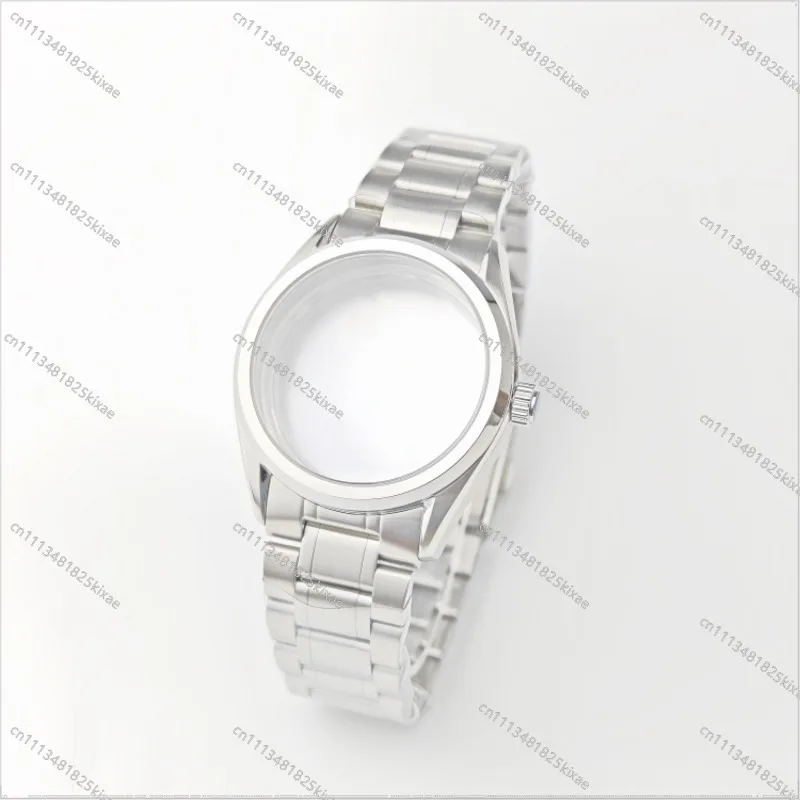 For NH35 Case Retro Mechanical Watch Modification, Sapphire Glass Mechanical Watch Accessories Size 39.5mm